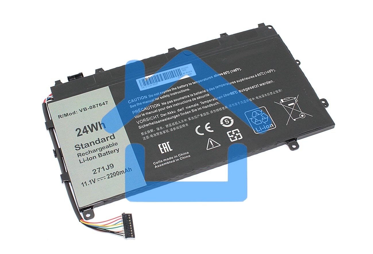 Аккумуляторная батарея для ноутбука Dell Latitude 7350 11.1V 2200mAh OEM