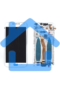 Дисплей для Asus ZenFone 4 Max ZC554KL белый с рамкой