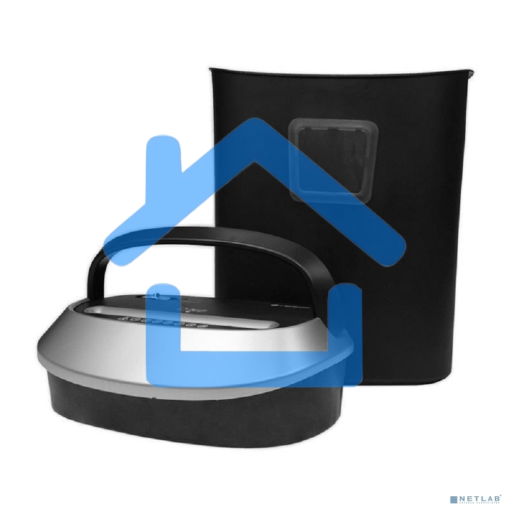 Уничтожитель документов ГЕЛЕОС УМ30-4, DIN P-4 (4 ур-нь секр.), фрагмент 3,8х35мм, 15-17 (70г/м2), CD/пл.карты/скрепки/скобы, 30 литров