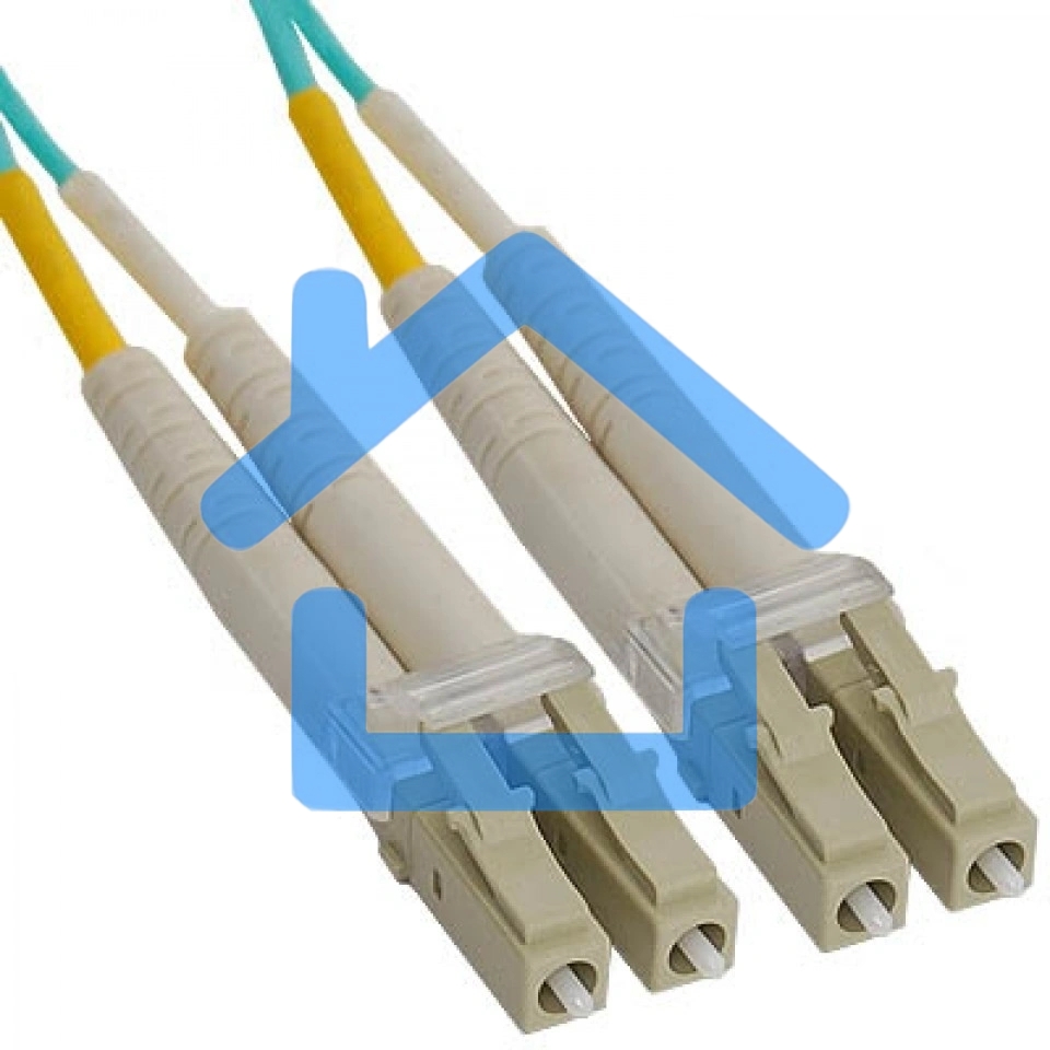 Патч-корд Lanmaster LAN-2LC-2LC/OM3-10 2x50/125 OM3 LC дуплекс-LC дуплекс 10м LSZH голубой