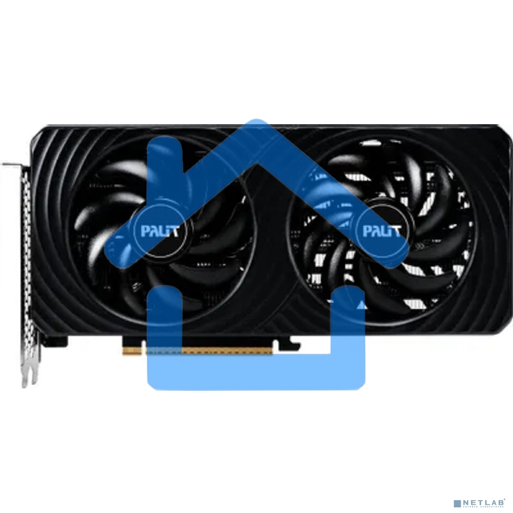 Видеокарта Palit RTX 5060 DUAL NV RTX 5060 8Gb 128bit GDDR7 2280/28000/HDMIx1/DPx3/HDCP Ret NE75060019P1-Gb2063D PCI-E 5.0