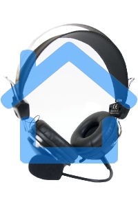 Наушники A4Tech HS-7P, черный