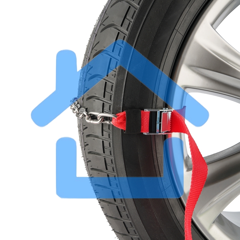 Цепи (браслеты) противоскольжения Rexant для легковых автомобилей, однорядные, к-т 6 шт.