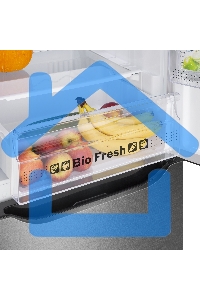 Холодильник Maunfeld MFF195NFIX10 нержавеющая сталь двухкамерный 252/98л морозилка снизу, No Frost