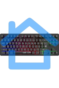 Клавиатура Defender Dark Lord GK-580 проводная, USB, черный