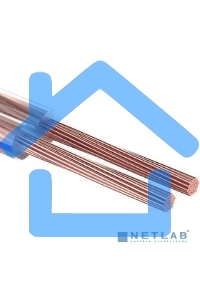 Кабель акустический, 2х0.75 м м , прозрачный BLUELINE, 100 м Rexant 01-6204-3