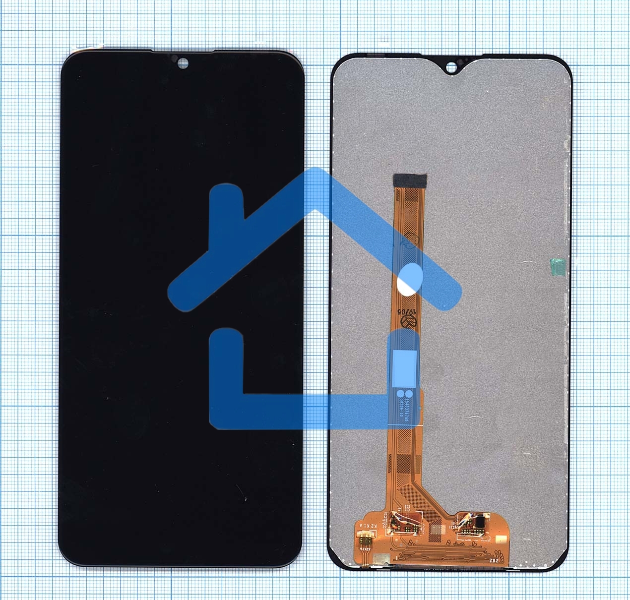 Дисплей для Vivo Y91 черный