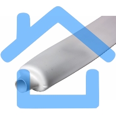 Термоусаживаемая трубка Rexant 40,0/20,0 мм, белая, упаковка 10 шт. по 1 м