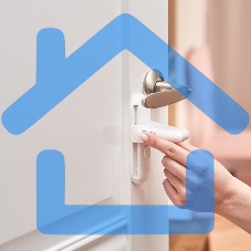 Блокиратор дверной ручки Halsa HLS-S-404