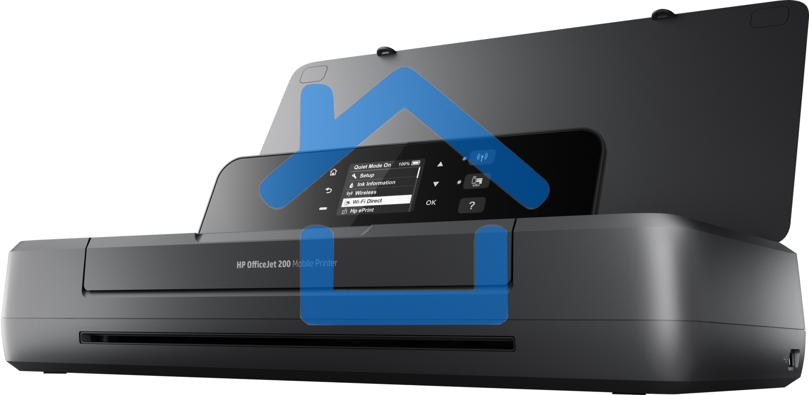 Принтер струйный HP OfficeJet 202 (N4K99C), A4, цветной, печ. до 10 стр/мин. (ч/б) до 7 стр/мин. (цвет), 1200 x 1200 dpi (ч/б) 1200 x 4800 dpi (цвет), USB, Wi-Fi