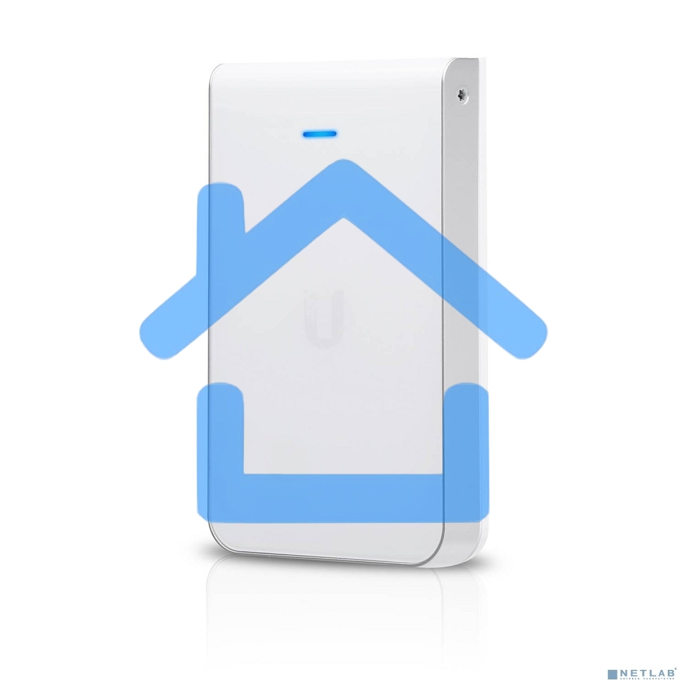 Точка доступаUBIQUITI UAP-IW-HD UniFi AP In-Wall HD Точка доступа 2.4+5 ГГц, ac Wave2, 4х4 MU-MIMO, 5х 1G RJ45, 802.3at/af