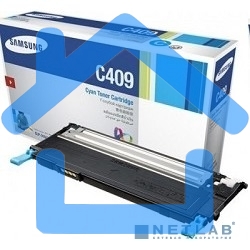 Картридж лазерный Samsung CLT-C409S/ SU007A голубой для Samsung CLP-310/315/CLX-3170FN (1000стр.)