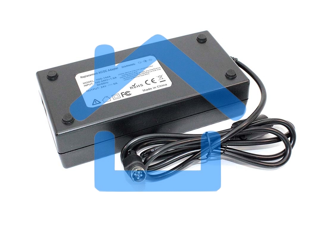 Блок питания для монитора и телевизора LCD 24V 6A 144W 4pin OEM