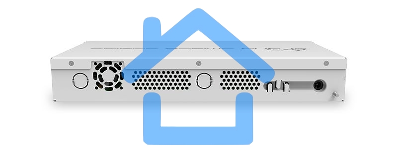 Коммутатор Mikrotik CRS326-24G-2S+IN with 800 MHz CPU, 512MB RAM, 24xGigabit LAN, 2xSFP+ cages, RouterOS L5 or SwitchOS (dual boot), desktop case, PSU