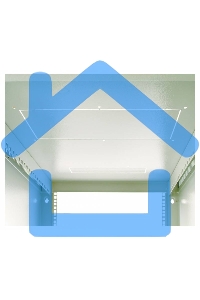 Шкаф телеком. настен, 9U, 600x650 дверь металл (ШРН-9.650.1) (1 коробка)