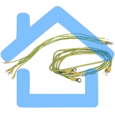 Комплект проводов заземления 50 cм - 6шт; 80 cм - 3шт ITK