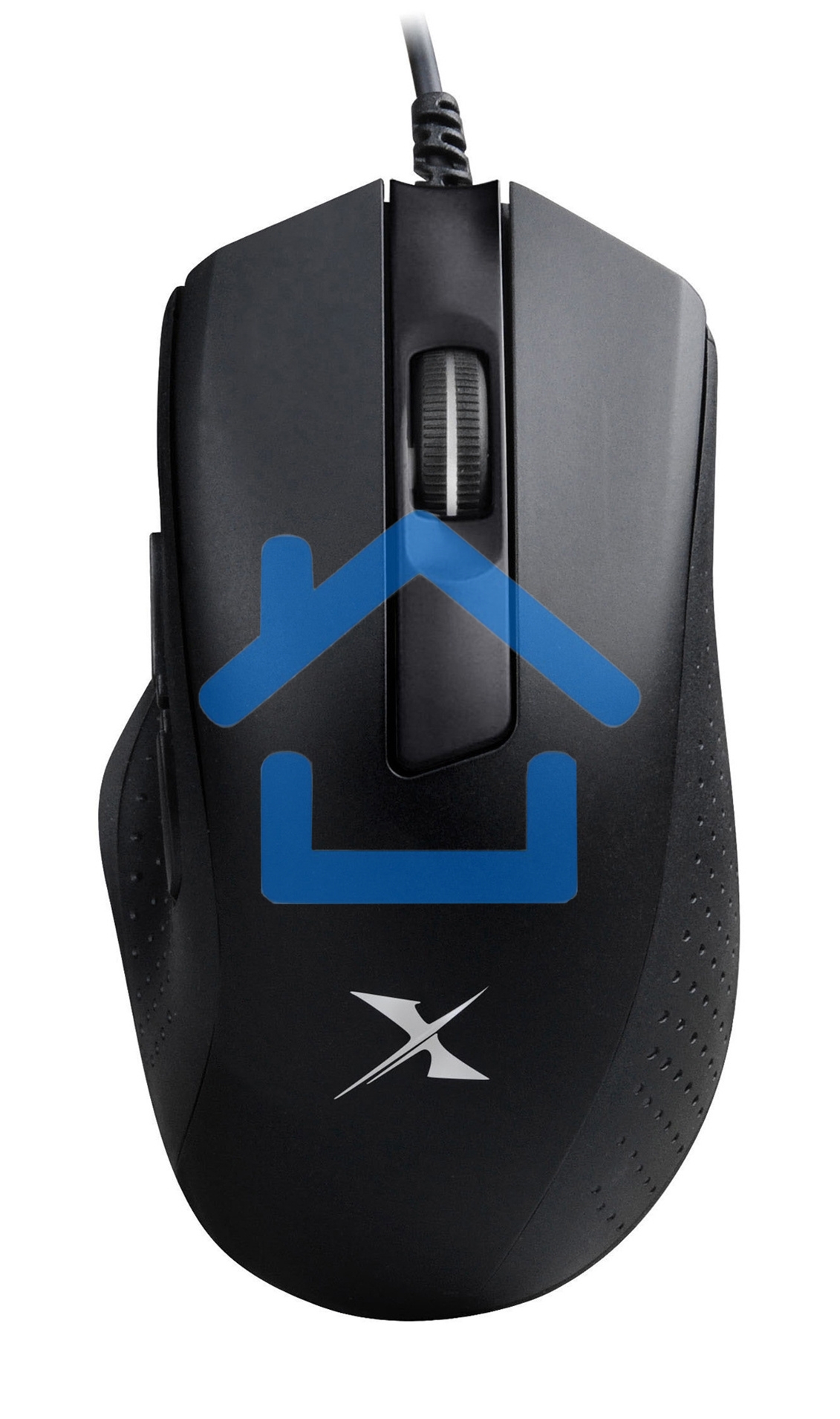 Мышь проводная A4Tech Bloody X5 Pro черный, 16000 dpi, USB, кнопки - 9