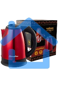 Чайник электрический Матрена MA-002 электрический (1,8 л) стальной красный