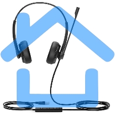 Гарнитура проводная Yealink UH34 Dual UC