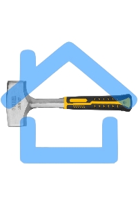 Кувалда Denzel 2 кг, цельнометаллическая, двухкомпонентная рукоятка