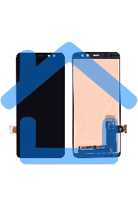 Дисплей для Samsung Galaxy A8 (2018) SM-A530F в сборе с тачскрином (TFT) черный