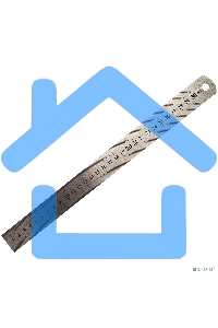 Линейка измерительная, 300 мм, металлическая Sparta