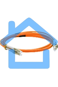 Кабель Патч-корд Lanmaster LAN-2LC-2LC/OM3-3.0 2x50/125 OM3 LC дуплекс-LC дуплекс 3м LSZH голубой