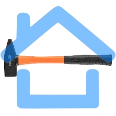 Молоток слесарный, 1500 г, фибергласовая обрезиненная рукоятка Sparta