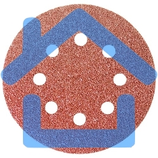 Круг абразивный Matrix на ворсовой подложке под 