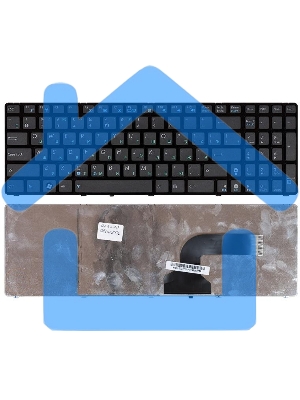 Клавиатура для ноутбука Asus K52 K53 G73 A52 G60 черная с рамкой