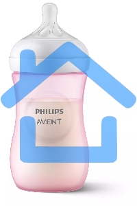 Бутылочка для кормления Philips SCY903/11 250 мл, 1 шт, серия NATURAL Response, пластик, PINK