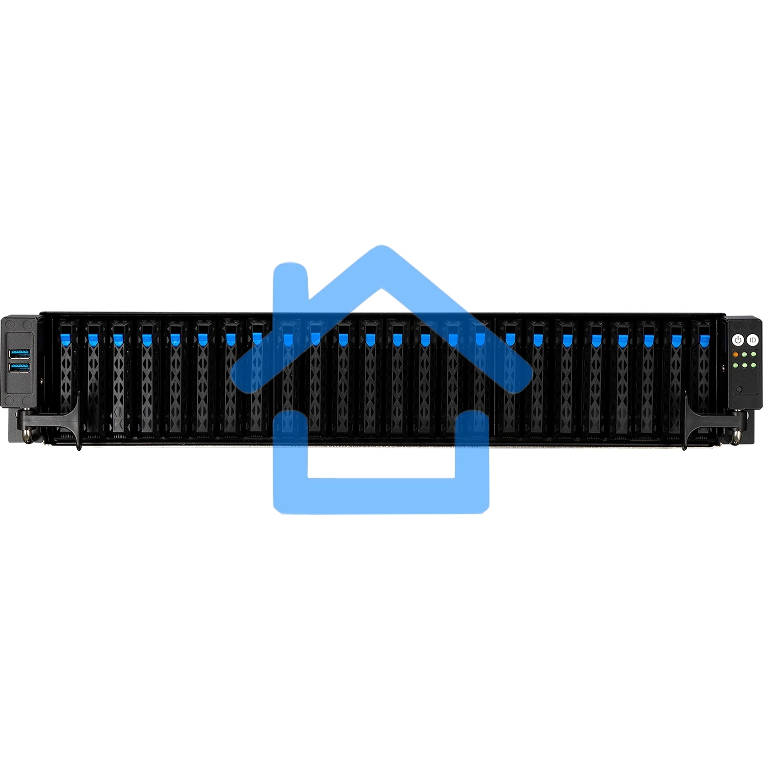 Серверная платформа ASUS RS720A-E11-RS24U/10G/1.6KW/24NVMe/OCP