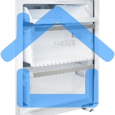 Встраиваемый холодильник Kuppersberg NBM 17863, Габариты(ВхШхГ):178.5x54x54,5; Перенавешиваемые двери, Класс энергопотребления А++ (222 кВт/ч), No-frost, 182л/59л, Уровень шума: 41 Дб