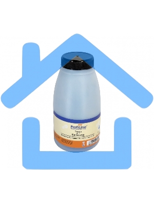 Тонер ProfiLine для принтеров Samsung CLP-300/CLX-3160/Phaser 6010/6110/6120/WC 6000/6015 cyan 45 гр Фасовка РФ
