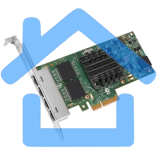 Сетевой адаптер Intel I350-T4V2 (I350T4V2, I350T4V2BLK)