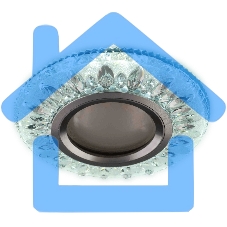 Светильник Hiper Светильник встраиваемый прозрачный H067-1