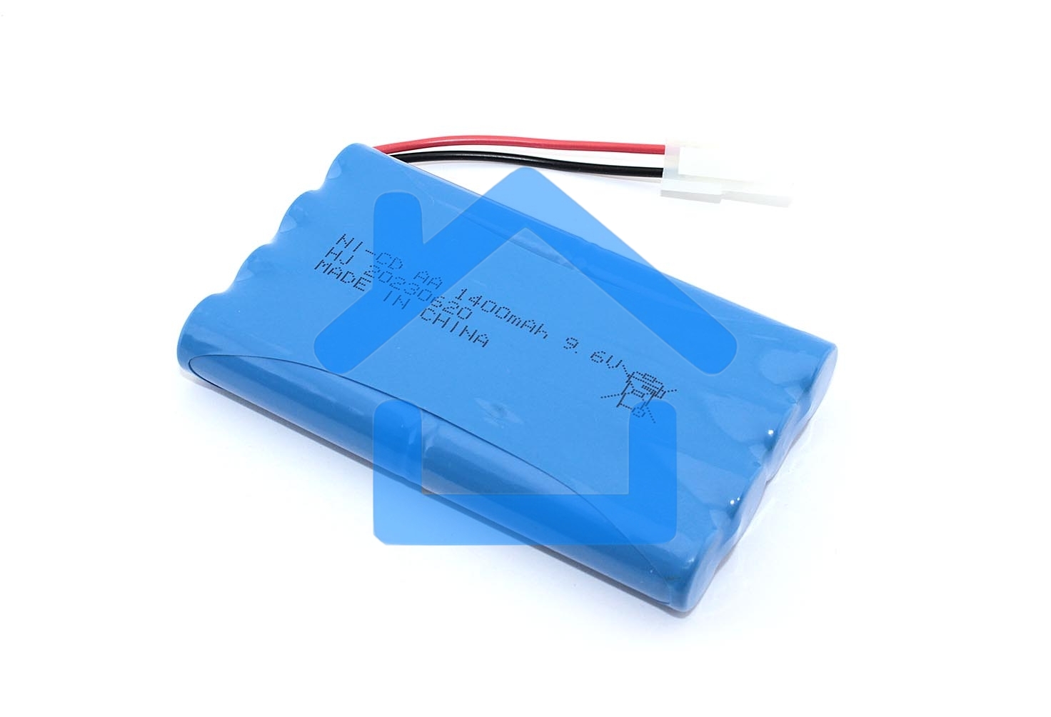 Аккумулятор Ni-Cd 9,6V 1400mAh AA Flatpack разъем 5559