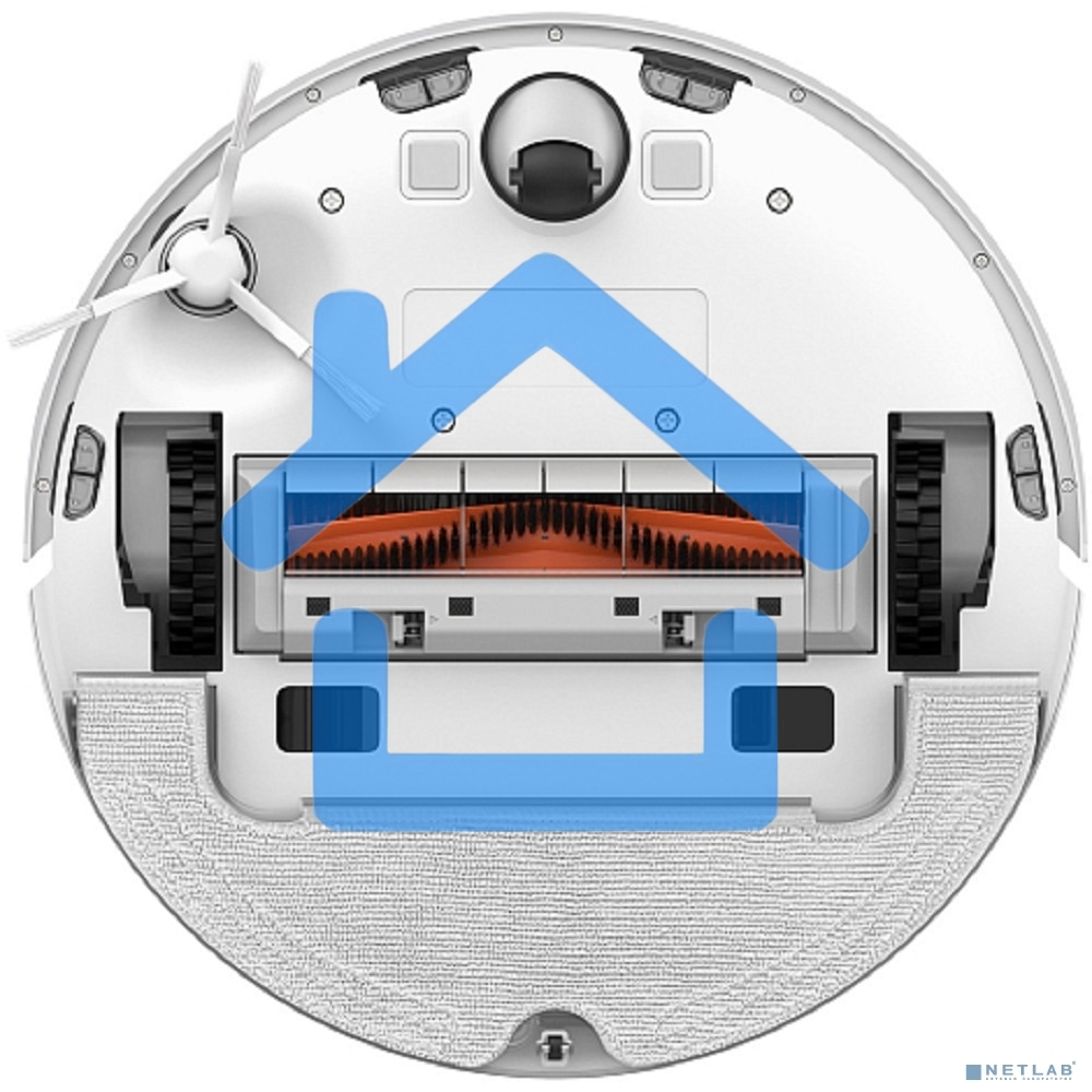 Робот-пылесос Dreame RLS3D Vacuum and Mop D10 Plus белый, 46 Вт, 5200 мА·ч Li-Ion, уборка сухая/влажная, пылесборник контейнер 0.4 л