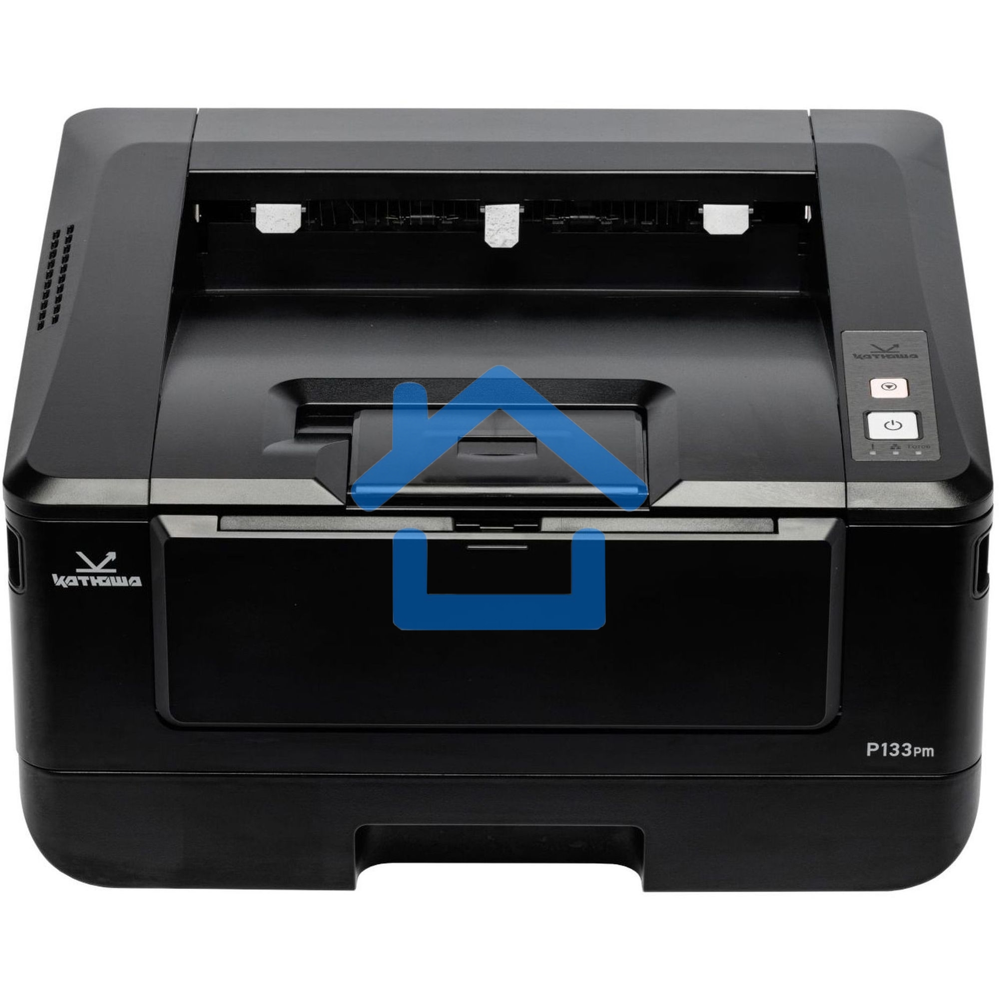 Принтер лазерный Катюша P133p (P133pm), А4, ч/б, печ. до 33 стр/мин., 1200x1200 dpi, USB, Wi-Fi (опционально), Ethernet RJ-45