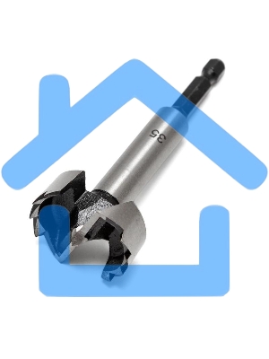 Сверло Форстнера по дереву, 35мм, цилиндрический хвостовик KRANZ