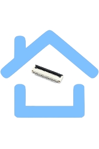 Разъем FPC Flip-Lock 0510-28RLGF 28 pin высота 1мм шаг 0,5мм