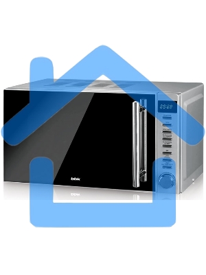 Микроволновая печь BBK 20MWS-721T/BS-M 700Вт (20л.) серебристый