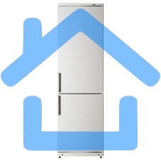 Холодильник Atlant XM-4024-000 белый двухкамерный 246/101л морозилка снизу