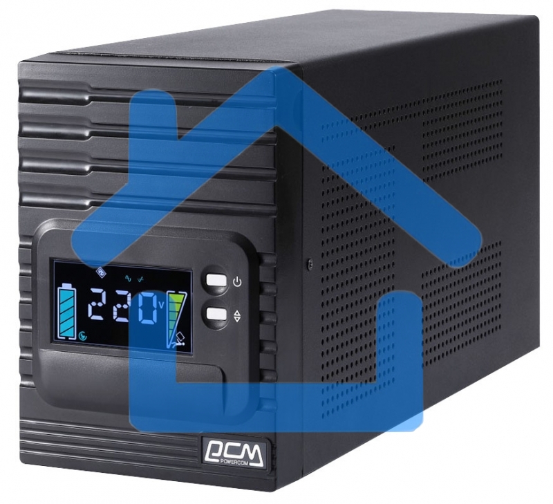 Источник бесперебойного питания Powercom Smart King Pro+ SPT-1500-II LCD 1200Вт 1500ВА черный