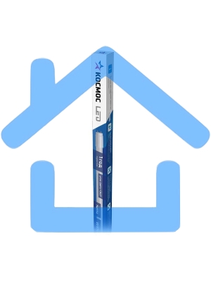 Лампа светодиодная 20Вт G13 6500К GLASS 1200мм T8 Космос Lksm_LED20wG13T865GL