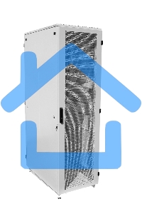 Шкаф телеком. напольный 42U (600x600) дверь перфорированная (ШТК-М-42.6.6-4ААА) (3 коробки)