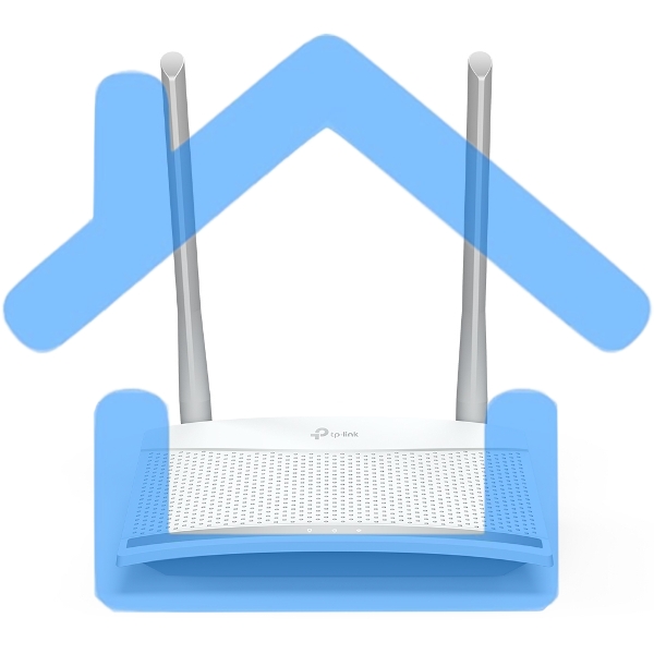 Роутер беспроводной TP-Link TL-WR820N N300 10/100BASE-TX белый