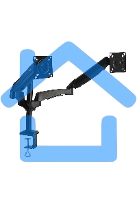 Кронштейн для мониторов ЖК Kromax OFFICE-12 черный 15