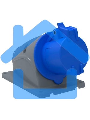 Розетка ОП Magnum 16А 220В 2P+PE ССИ-113 IP44 ИЭК PSN11-016-3