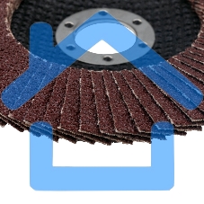 Круг лепестковый торцевой P 60, 125х22,2 мм Kranz